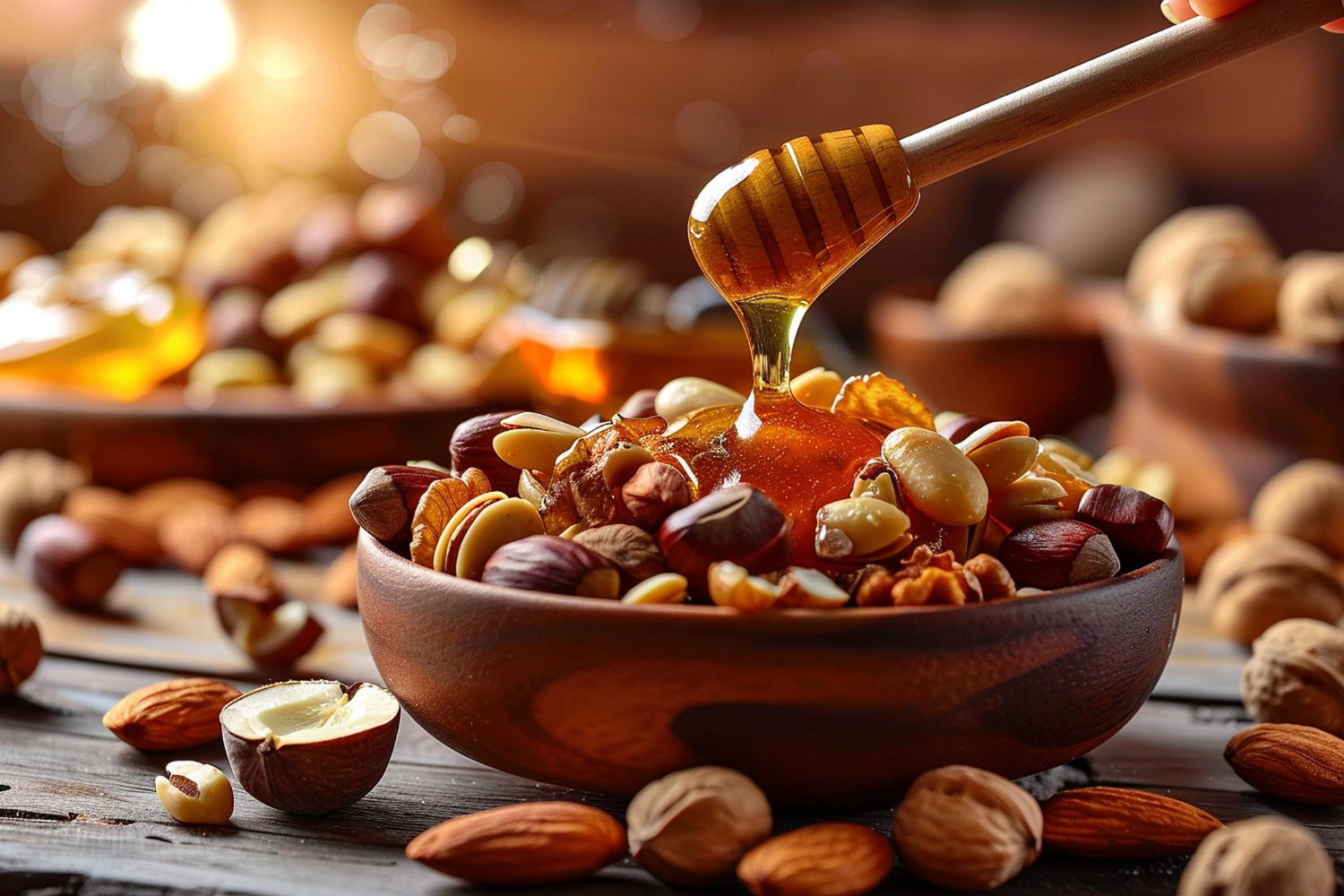 Nut Mix in Honey